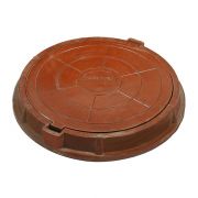 Канализационный люк полимерно-песчаный Цветной